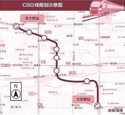 北京郊铁副中心线及怀柔密云线年底开通 比地