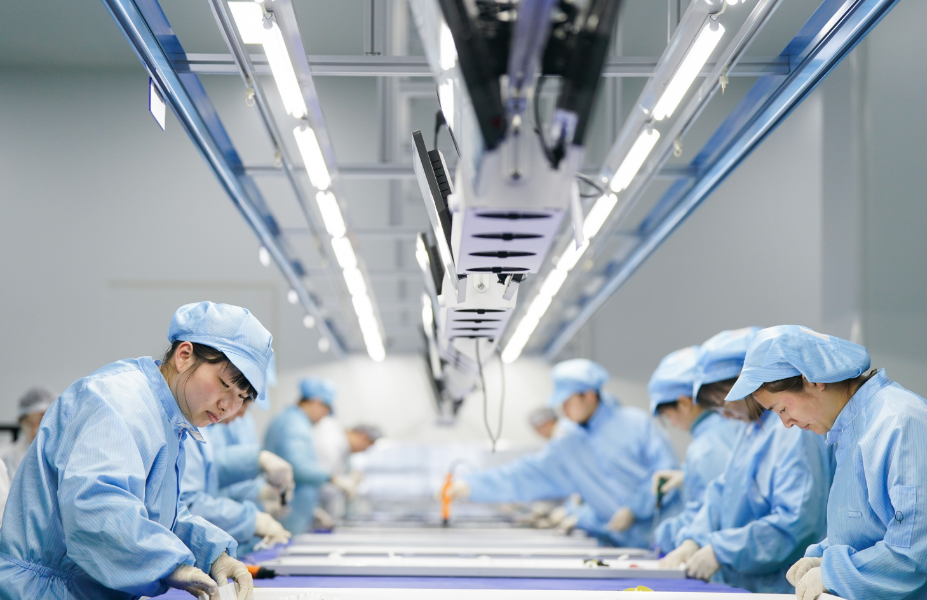 在智能制造一线看新春开工蓬勃活力