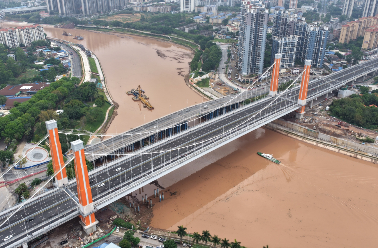 平陆运河27座跨运河桥梁全部建成