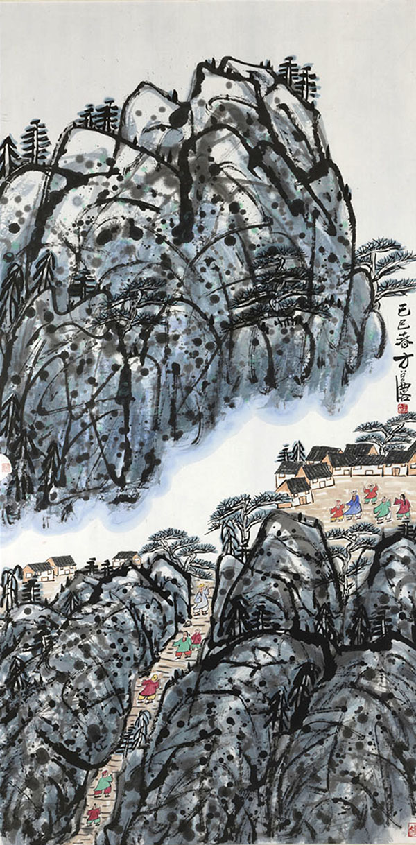 用传奇绽放生命之花——方召麐的书画世界