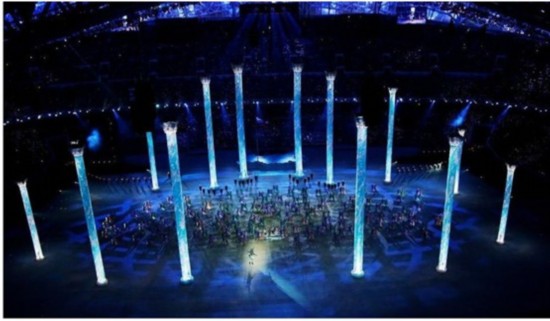北京冬奥会灯柱图片图片
