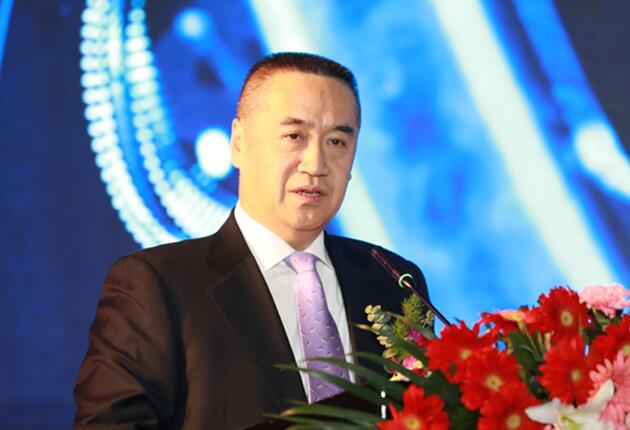 图为金融界董事长,首席执行官赵志伟