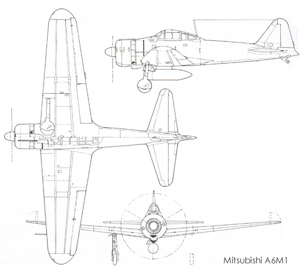 日本零式战斗机简笔画图片