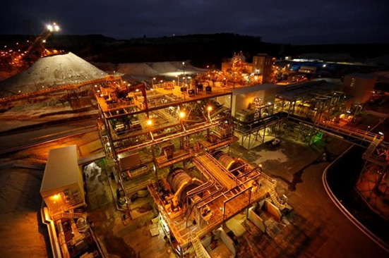 图为天齐锂业控股子公司澳大利亚泰利森格林布什矿选矿厂.