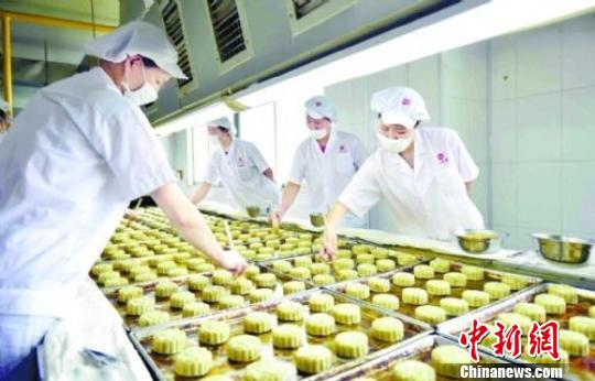 广东中山月饼出口再创历史新高出口量占中国一半