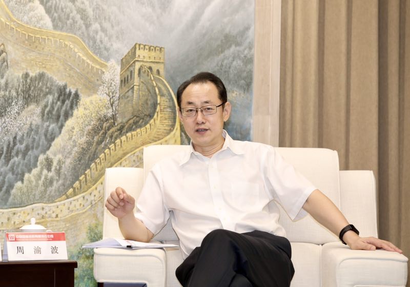 中国国新董事长周渝波接受中国证券报记者专访.