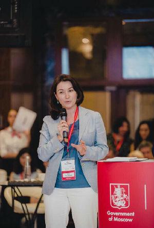 俄罗斯首都莫斯科交通局副局长阿琳娜·比谢姆巴耶娃(蚂蚁金服供图)