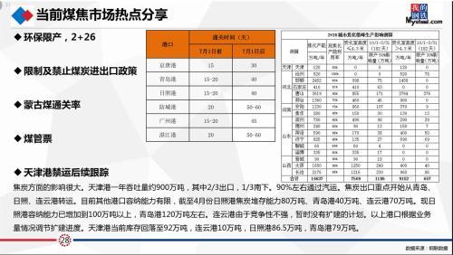 研客精英会闭门纪要:动力煤&;双焦热点事件剖析及四季度形势展望